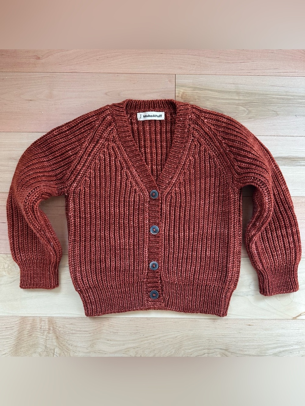 Misha and Puff Fisherman Rib Everyday Cardigan